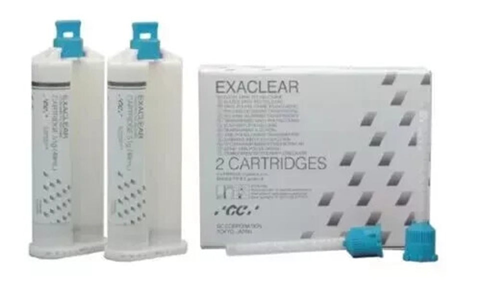GC Exaclear VPS Clear Vinyl Polysiloxane Impression Material – Crystal Clear Accuracy - KedarCart
