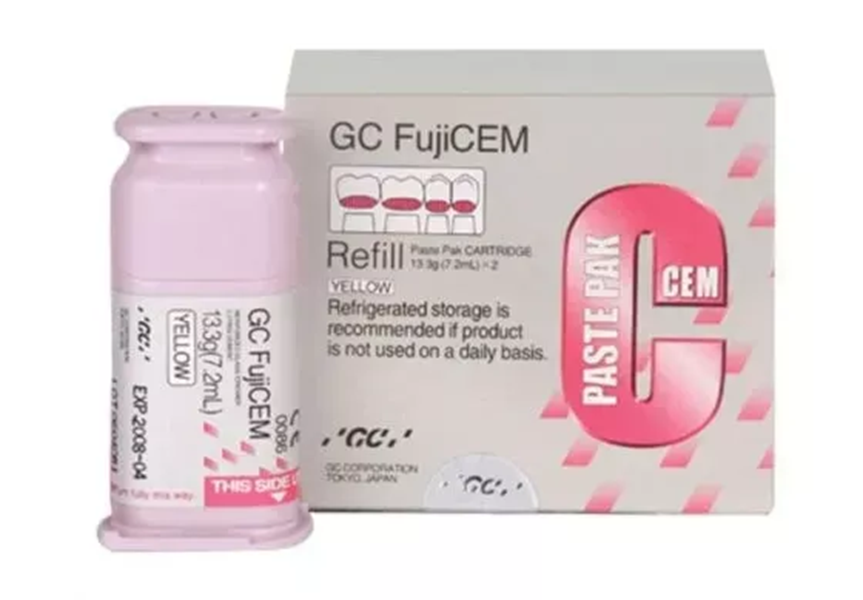 GC Fuji CEM resin reinforced glass ionomer luting cement