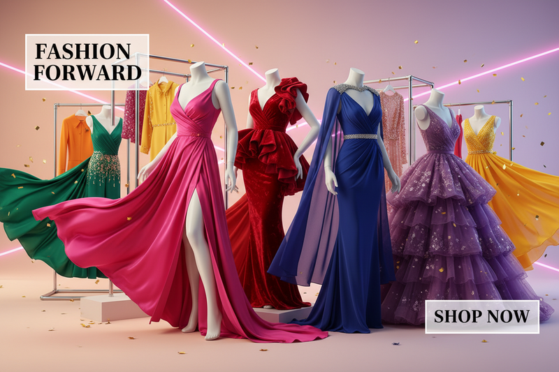 "Trendy women's fashion collection featuring dresses, tops, jeans, jackets, activewear, jewelry, footwear and accessories"