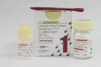 GC Fuji 1 Glass Ionomer Luting Cement 1-1 Mini Pack – 15g Powder Light Yellow and 10g Liquid 8ml with Box

