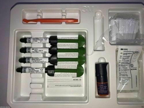 3M ESPE Z250 XT Nano Hybrid Composite shade range dental use
