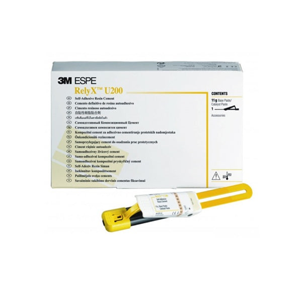 3M ESPE RelyX U200 Self-Adhesive Resin Cement – High-Strength Dual-Cure Permanent Cementation for Dental Restorations Globally
