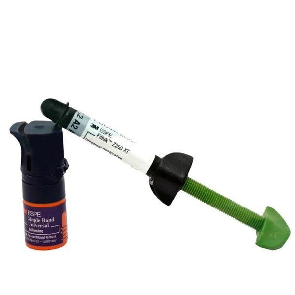 3M Z250 XT Nano Hybrid Composite – 5 Syringe Kit with 3ml Universal Bond for Durable Direct Dental Restorations Worldwide