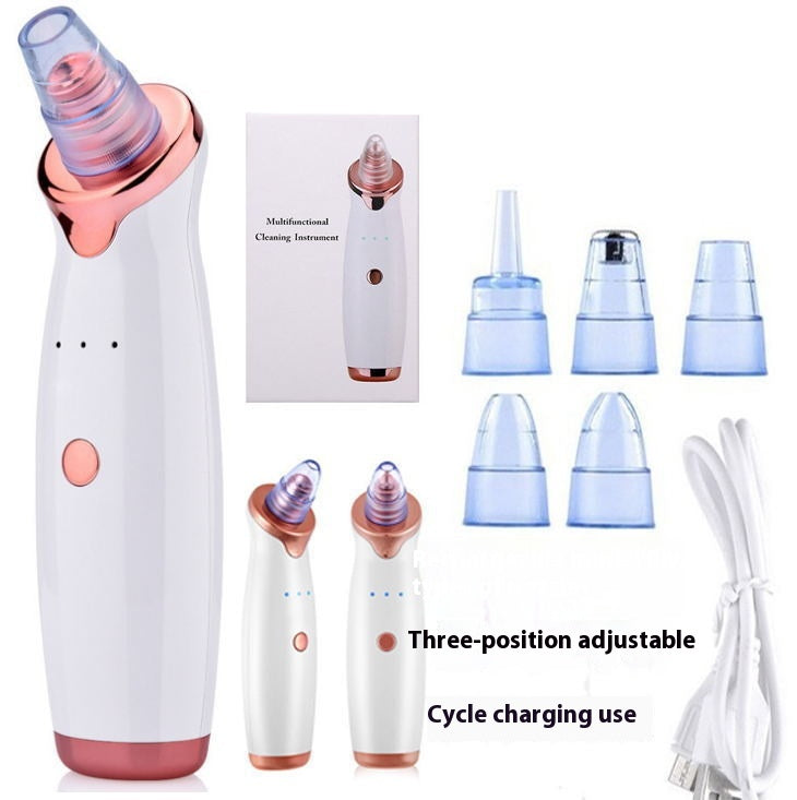 New Blackhead Vacuum Remover With LED Display Screen - KedarCart