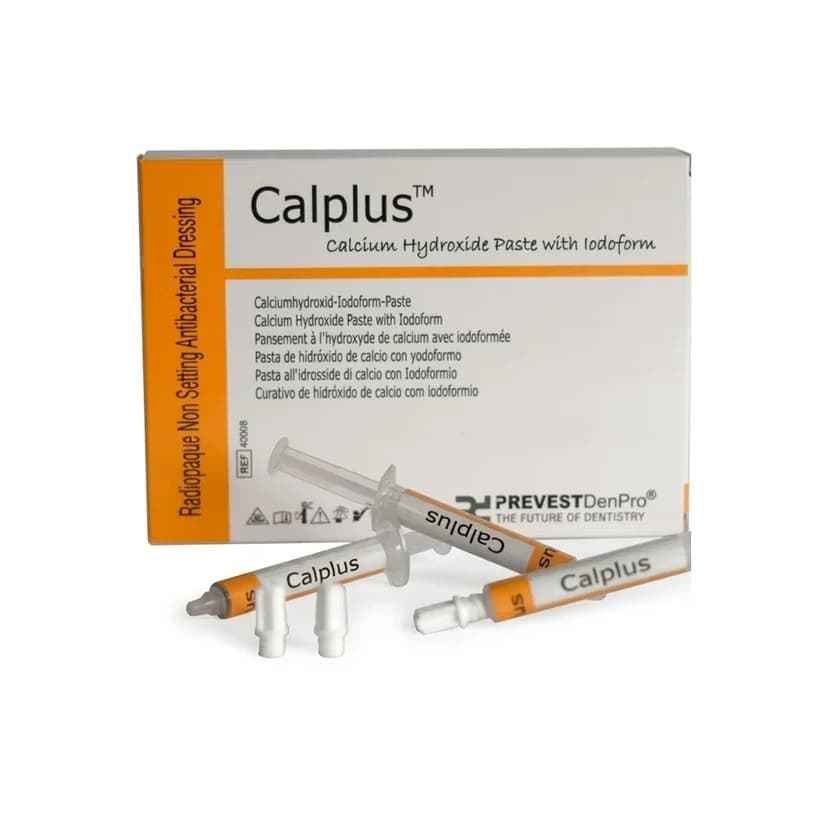 Prevest Calplus – Smooth Texture Precise Placement Moisture Resistant Intracanal Dressing
