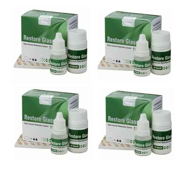 D Tech Restore Glass – Economical GIC Kit for Class III V & Core Build-Up
