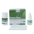 D Tech Restore Glass Ionomer Restorative Cement Kit 15g Powder + 13g Liquid
