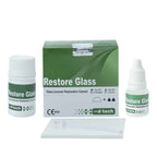 D Tech Restore Glass Ionomer Restorative Cement Kit 15g Powder + 13g Liquid
