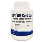 DPI RR Cold Cure Acrylic Resin Powder 110g – Self-Curing PMMA Denture Repair Relining Material

