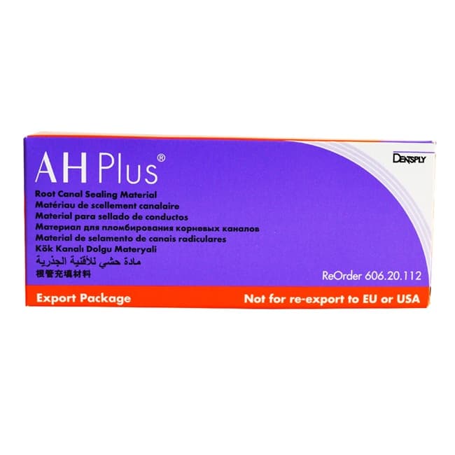 Dentsply AH Plus Root Canal Sealer Export Package Box for Dental Professionals – Two-Component Epoxy-Amine Resin Endodontic Root Canal Sealing Material ReOrder 606.20.112 by Dentsply Sirona

