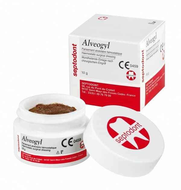 Septodont Alveogyl Paste 10g Dry Socket Treatment Dressing
