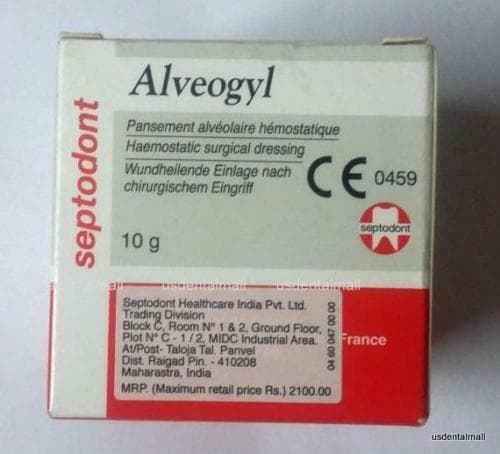 Alveogyl – Fibrous Resorbable Dry Socket Packing Material
