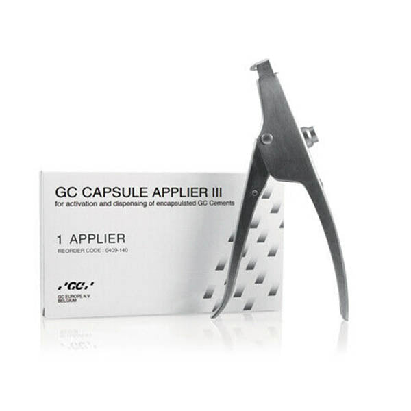 GC Capsule Applier III – Autoclavable Dental Capsule Dispenser for GC Glass Ionomer & Restorative Capsules Worldwide