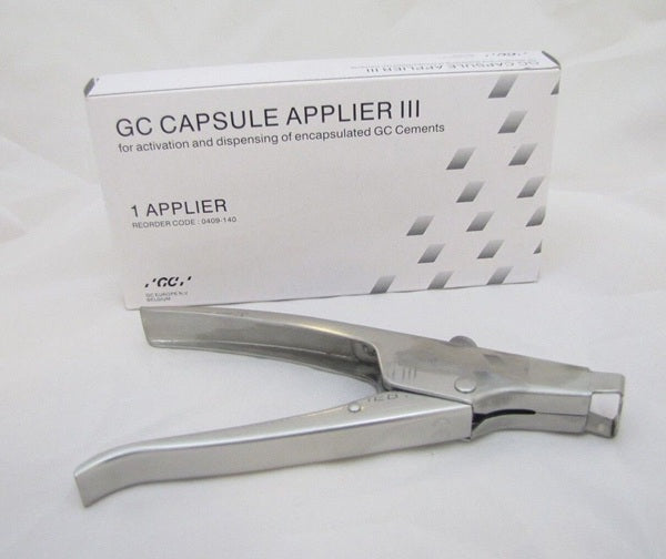 GC Capsule Applier III – Durable Autoclavable Dental Capsule Dispenser by GC Corporation Japan for Restorative Use Worldwide