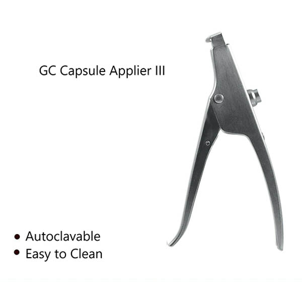 GC Capsule Applier III – Ergonomic Autoclavable Dental Dispenser for GC Fuji & Glass Ionomer Capsules Worldwide