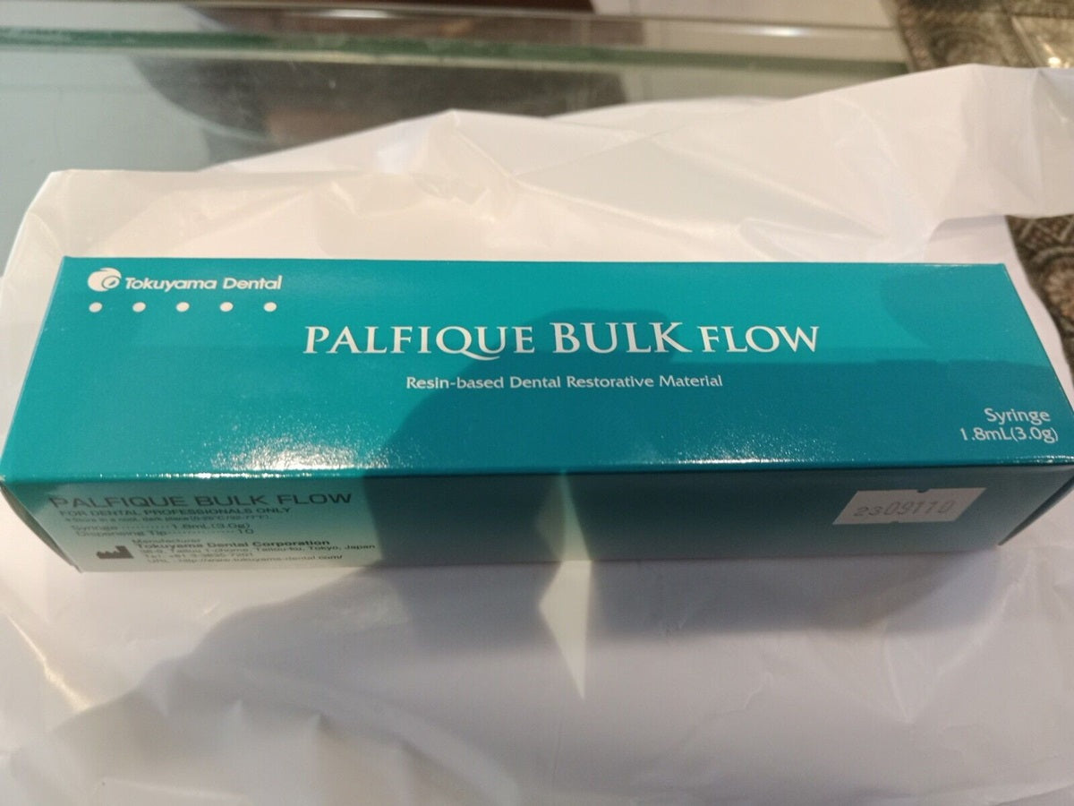 Tokuyama Palfique Bulk Flow bulk fill composite 4mm single layer posterior restoration
