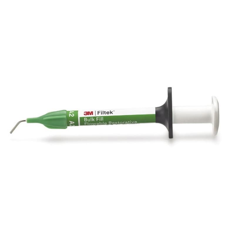 3M Filtek Bulk Fill Flowable Restorative - 2 x 2g syringes bulk fill capability up to 4mm depth of cure