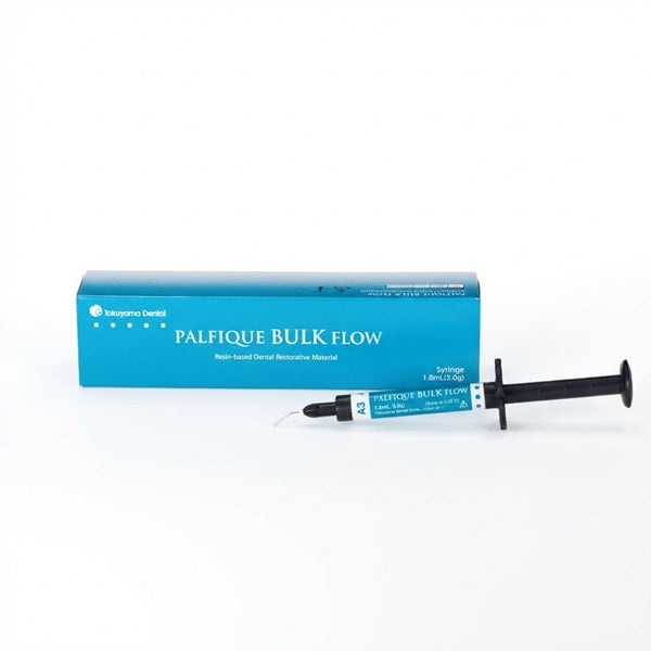 Tokuyama Palfique Bulk Flow A3 Shade – 1.8mL Resin-Based Flowable Composite Syringe with Applicator Tip by Tokuyama Dental Japan
