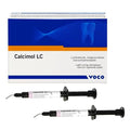 VOCO Calcimol LC light-cure calcium hydroxide cavity liner box with two 2.5g syringes
