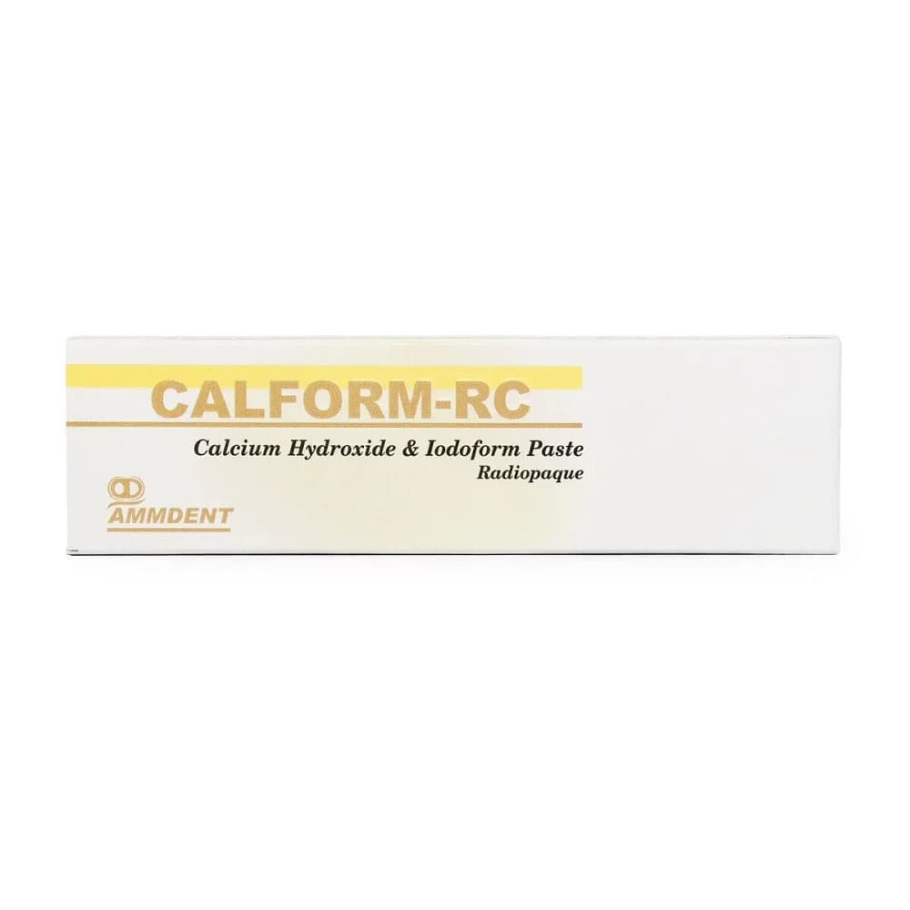 Ammdent Calform-RC – Calcium Hydroxide Iodoform Barium Sulphate Bactericidal Endodontic Paste
