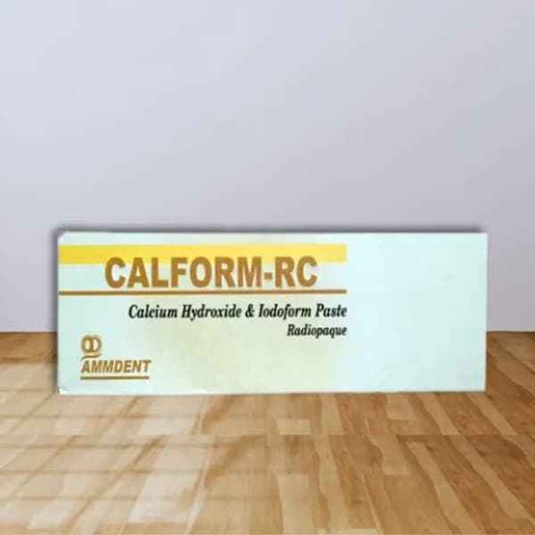 Calform-RC Syringe with Tips – Easy Precise Application Controlled Dispensing Root Canal Dressing
