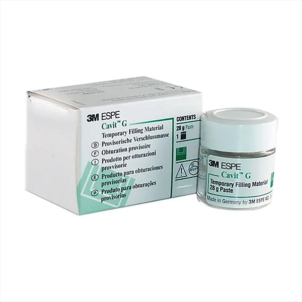 3M ESPE Cavit G – 28g Temporary Dental Filling Material for Reliable Cavity & Root Canal Access Closure Worldwide