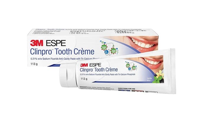 3M Clinpro 113g – 0.21% Sodium Fluoride Tooth Crème with Tri-Calcium Phosphate for Enamel Protection & Cavity Prevention Worldwide