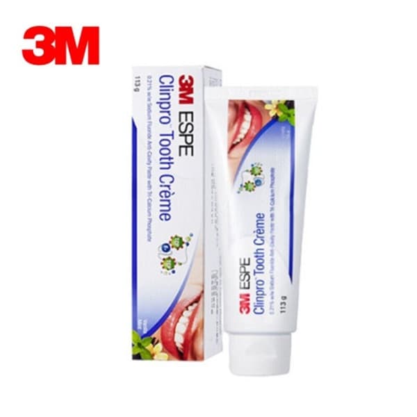 3M ESPE Clinpro Tooth Crème – 113g Anti-Cavity Fluoride Paste with Tri-Calcium Phosphate for Professional Dental Caries Prevention Globally