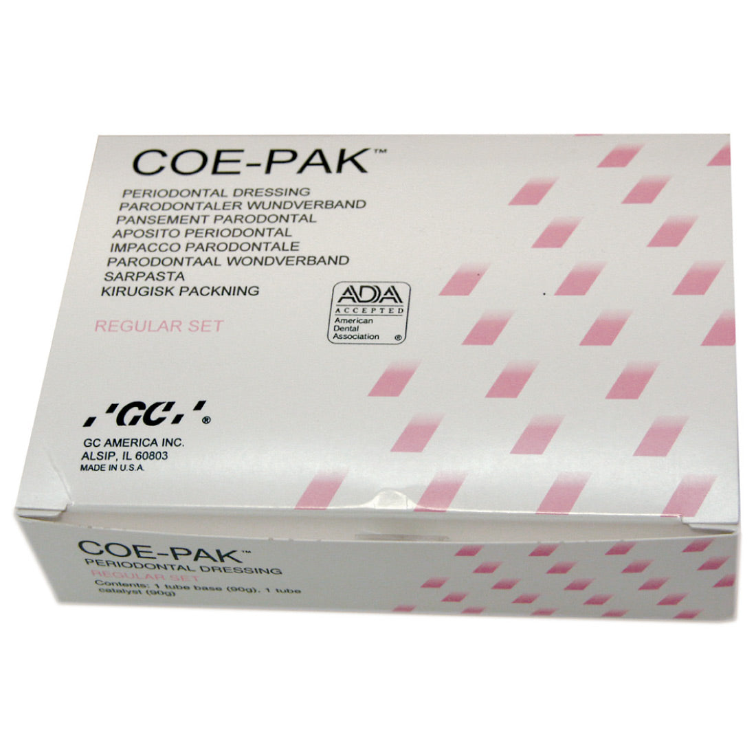 Eugenol-free periodontal wound dressing COE-PAK by GC Corporation Japan