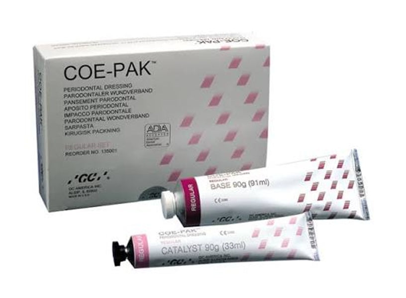 COE-PAK regular set two-component periodontal dressing by GC America