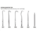 1. GDC Automatic Crown Remover Standard CRS - Full View - Stainless Steel Dental Instrument
