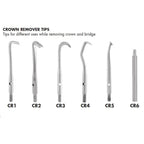 GDC Automatic Crown Remover CRS – High Speed Micro Stroke 20 Strokes Per Second Crown Bridge Removal
