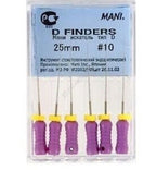 MANI D Finders Root Canal Instruments – Stainless Steel 25mm Pack of 6