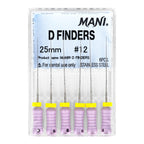 MANI D Finders Endodontic Files 25mm – Root Canal Hand Files for Dental Use
