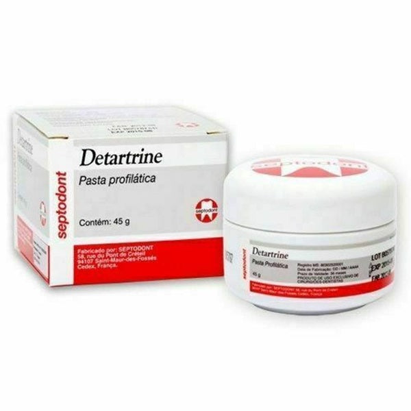 Septodont Detartrine 45g Prophylaxis Paste – Professional Dental Polishing & Stain Removal Paste for Dental Hygiene Globally