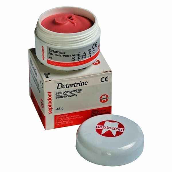 Detartrine prophylaxis paste by Septodont – 45g professional dental polishing paste stain removal