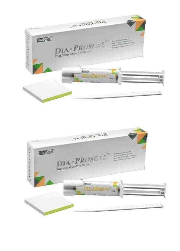 Diadent Dia-Proseal Root Canal Sealer – High Radiopacity 3-4 Hour Setting Time Epoxy Resin Endodontic
