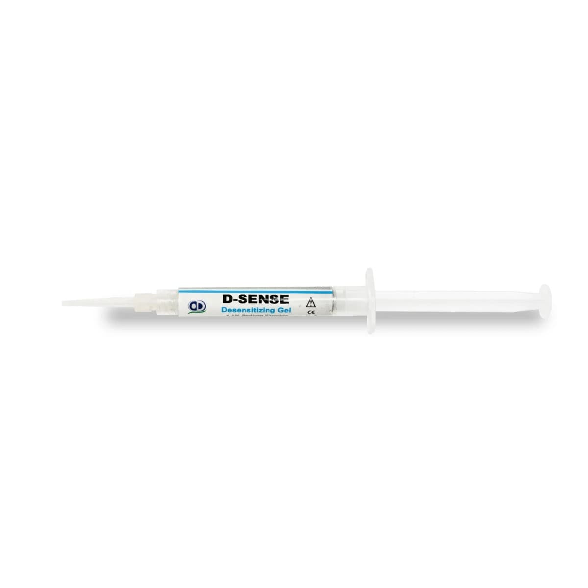 D-Sense Desensitizing Gel by Ammdent – 2 syringes x 3ml sodium fluoride gel for professional dentinal hypersensitivity treatment by dentists worldwide

