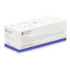 Dentsply Sirona Dycal Radiopaque Calcium Hydroxide Composition Standard Package retail box angled view – white and blue box labeled Ivory Shade Standard Package Export Only Reorder 623401Y – multilingual text in English Spanish French German Italian – dental pulp capping material by Dentsply Sirona USA

