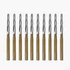 Dentsply Endo-Z Tungsten Carbide Bur Pack of 5 FG Shank TiN Coated Endodontic Bur