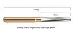 Dentsply Endo-Z – 6 Tungsten Carbide Spiral Blades 9mm Cutting Surface 21mm Total Length
