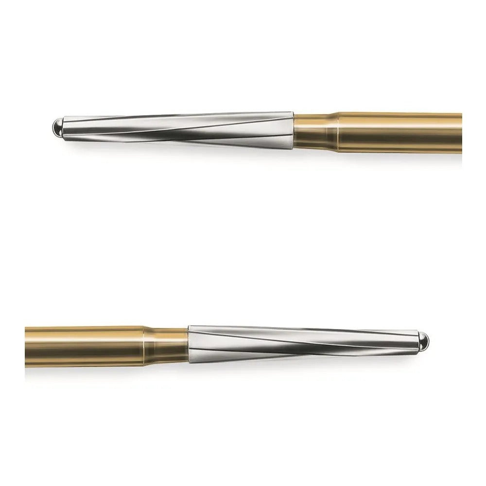 Endo-Z Tungsten Carbide Dental Bur by Dentsply – Pack of 5 TiN Coated FG Burs