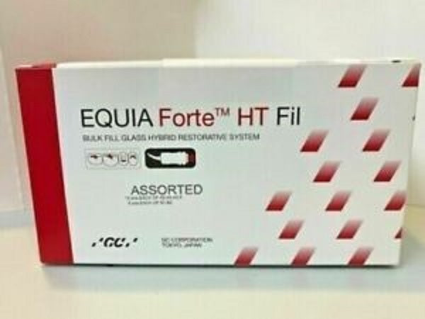 EQUIA Forte HT Fil – Class I & II Bulk Fill Restorative Capsule Pack by GC Japan