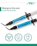 GC everX Flow Bulk Shade Flowable Composite for Dentin Replacement – 2.0mL Syringe