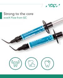 GC everX Flow Bulk Shade Flowable Composite for Dentin Replacement – 2.0mL Syringe