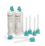 Clear polysiloxane impression material for dental use