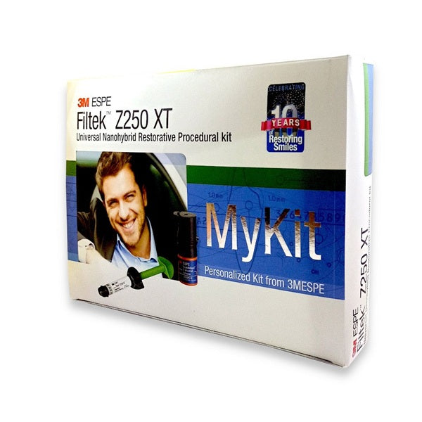 M Filtek Z250 XT Nano Hybrid Composite – 5 Syringe Kit with Universal Bond 3ml for Professional Direct Dental Restorations Worldwide