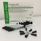 Nano hybrid flowable dental composite material