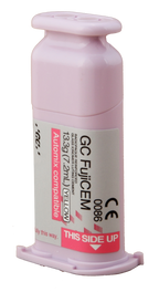 GC Fuji CEM packaging with powder and liquid components