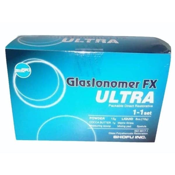 Shofu FX Ultra A2 Complete Kit - Powder, Liquid, Measuring Scoop and Mixing Pad